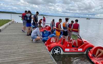 Obóz młodzieżowy, Dąbki - obóz sportów wodnych - z wiatrem i wodą OW Duet, 10 dni 11-16 lat
